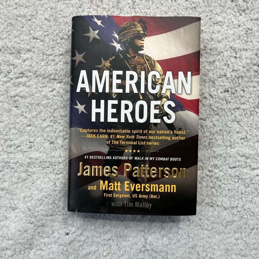 American Heroes By James Patterson Hardback Book